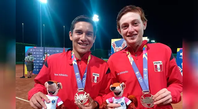 Gonzalo Bueno e Ignacio Buse ganaron la presea de oro en dobles del tenis masculino de los Juegos Panamericanos Junior Cali 2021. Gonzalo Bueno e Ignacio Buse ganaron la presea de oro en dobles del tenis masculino de los Juegos Panamericanos Junior Cali 2021.