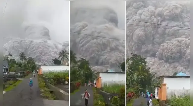 El volcán de Indonesia ha entrado en erupción este sábado 4 de diciembre.