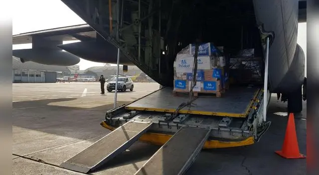 Medicinas enviadas por vía aérea ante colapso de carreteras servirán para atender problemas de salud producidos por el sismo. Medicinas enviadas por vía aérea ante colapso de carreteras servirán para atender problemas de salud producidos por el sismo.