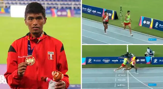 Julio Palomino hizo un tiempo de 8:35,56 en la carrera. Julio Palomino hizo un tiempo de 8:35,56 en la carrera.