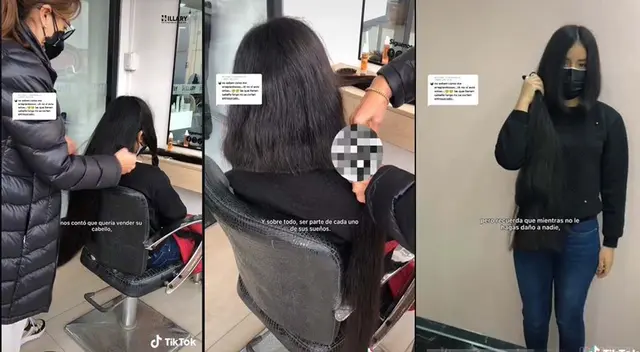 TikTok viral: Tierna niña vende su cabello para comprarle un regalo a su mamá TikTok viral: Tierna niña vende su cabello para comprarle un regalo a su mamá