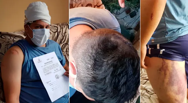 Familia pide identificar a los agresores. Familia pide identificar a los agresores.