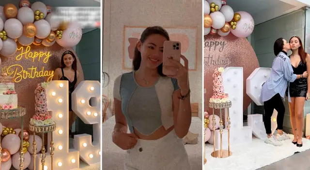 Melissa Lobatón festeja sus 19 años con un gran decoración. Melissa Lobatón festeja sus 19 años con un gran decoración.