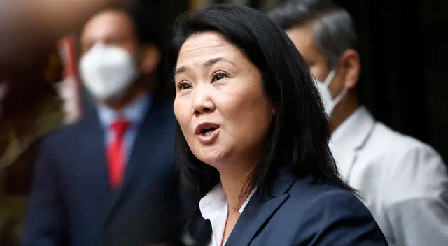 Lideresa señaló que no se prestará al juego político de Pedro Castillo.