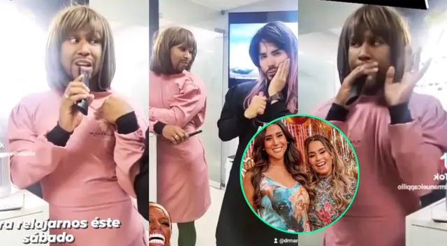 Edson Dávila y el cirujano, Dr. Capillo, sorprendieron al ponerse en la piel de Melissa Paredes y Ethel Pozo, recordando el tenso momento que se vivió EN VIVO.