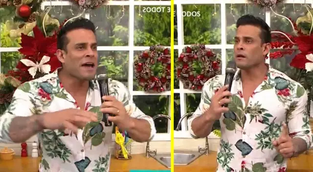 Christian Domínguez confiesa que lo 'adornaron' a los 14 años.