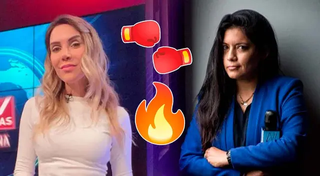 Juliana Oxenford y Stefanie Medina tuvieron un debate que ¿terminó siendo la bomba que prometió Cuarto Poder?