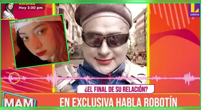 Robotín se pronuncia tras terminar su relación con Karelis.