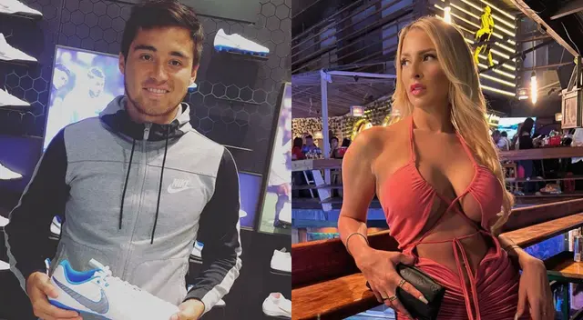 Rodrigo Cuba y Macarena Gastaldo ampayados en apapachos. Rodrigo Cuba y Macarena Gastaldo ampayados en apapachos.