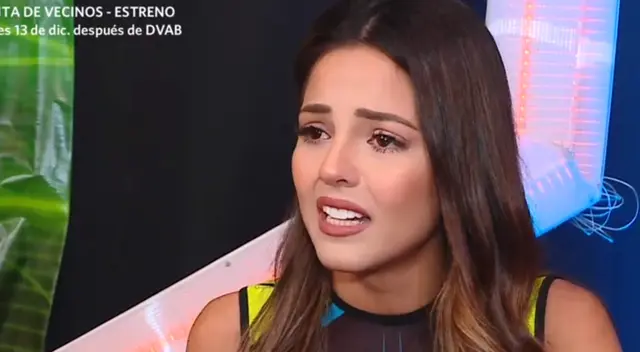 Luciana Fuster rompe en llanto por secuencia de ampays.