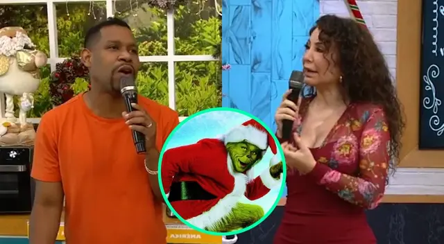 Edson Dávila se sorprendió con unas declaraciones de Janet Barboza y la comparó con el conocido personaje, El Grinch.