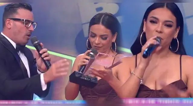 Cielo Torres se quebró en vivo tras recibir un lindo premio.