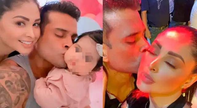 La cantante Pamela Franco enterneció las redes sociales con fotografía navideña.
