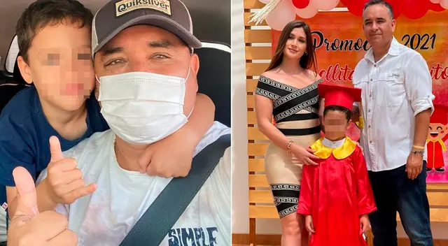 Roberto Martínez feliz por la graduación de su hijo. Roberto Martínez feliz por la graduación de su hijo.