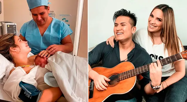 Cassandra Sánchez demuestra su amor por Deyvis Orosco.