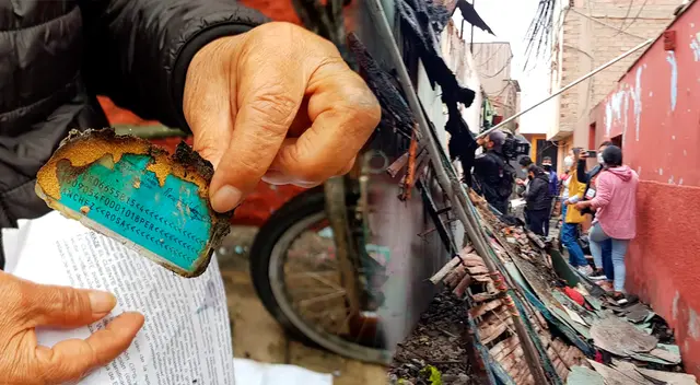Familias lo pierden todo tras incendiarse su vivienda en Surco.
