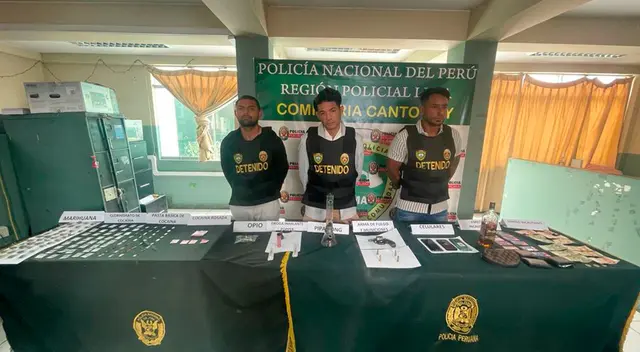 PNP detuvo a Los Tóxicos de Canto Rey.