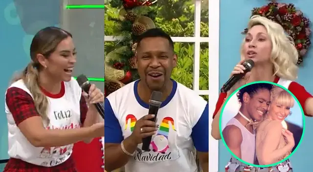 Belén Estévez llegó como invitada al set de América Hoy, y no esperó que los conductores le recordaran a su expareja EN VIVO. ¿Qué dijo?