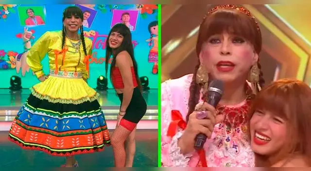 La Uchulú le dio un fuerte abrazo a la Chola por siempre confiar en ella.