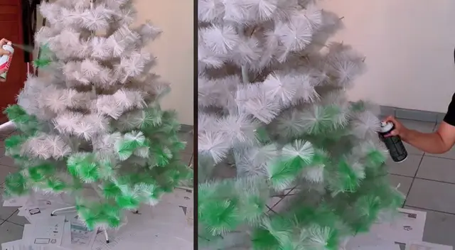 Peculiar video del árbol de Navidad se hizo viral en las redes sociales. Peculiar video del árbol de Navidad se hizo viral en las redes sociales.
