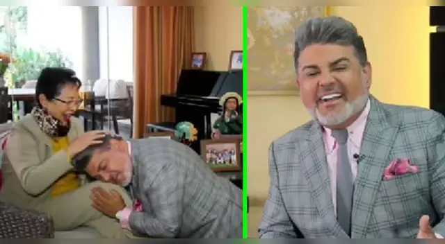 Andrés Hurtado y su dedicatoria a la madre de Keiko Fujimori.