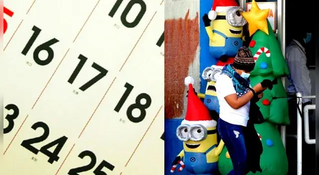 En diciembre queda pendiente 2 feriados. En diciembre queda pendiente 2 feriados.