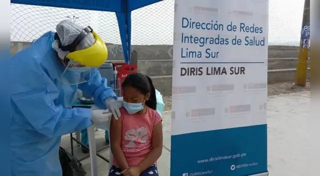 Los niños menores de cinco años fueron inmunizados contra el sarampión, rubeola, hepatitis, polio, difteria, influenza, entre otras infecciones. Foto: Minsa Los niños menores de cinco años fueron inmunizados contra el sarampión, rubeola, hepatitis, polio, difteria, influenza, entre otras infecciones. Foto: Minsa