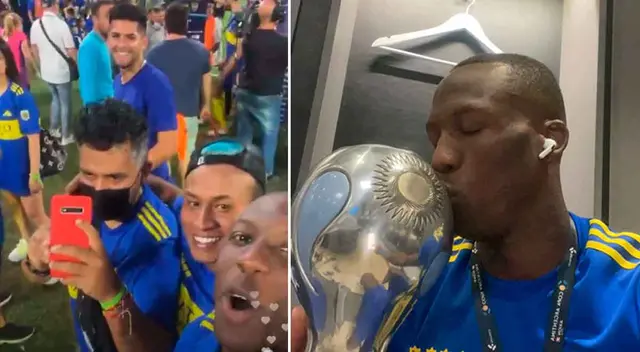Luis Advíncula celebró lo más que pudo la Copa Argentina que ganó con Boca Juniors. Luis Advíncula celebró lo más que pudo la Copa Argentina que ganó con Boca Juniors.