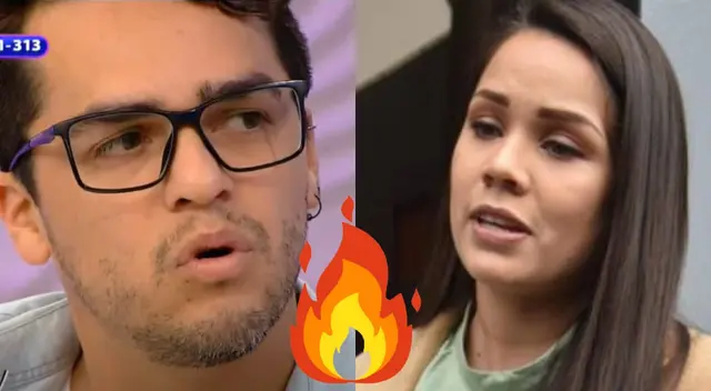 Juan Víctor Sánchez se negó a volver con Andrea San Martín y la acusó de estar celosa de su pareja actual.