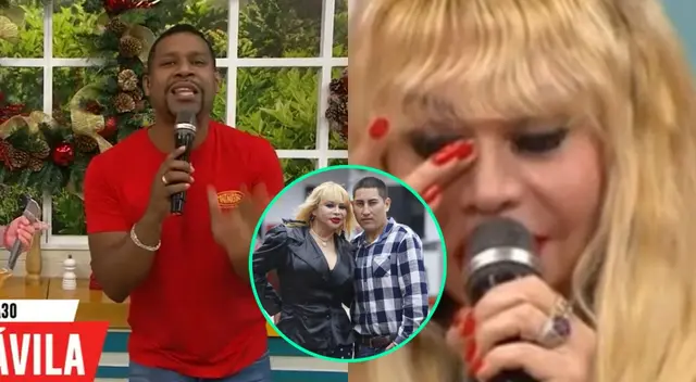 Susy Díaz aseguró que no quería participar de un experimento EN VIVO, y Edson Dávila le recordó su ruptura con Walter Obregón.