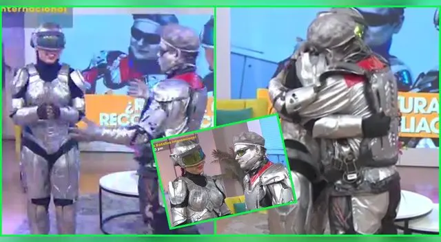 Robotin y robotina se logran reconciliar.