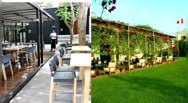 Estos resturantes ofrecen una variedad carta a los comensales en locales  al aire libre.