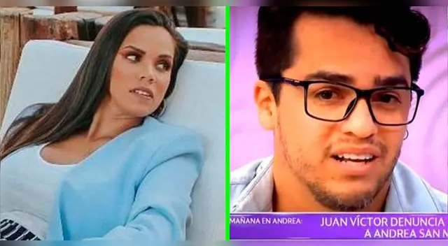 Juan Víctor se mostró muy mal tras escuchar a Andrea tratando mal a su hija.