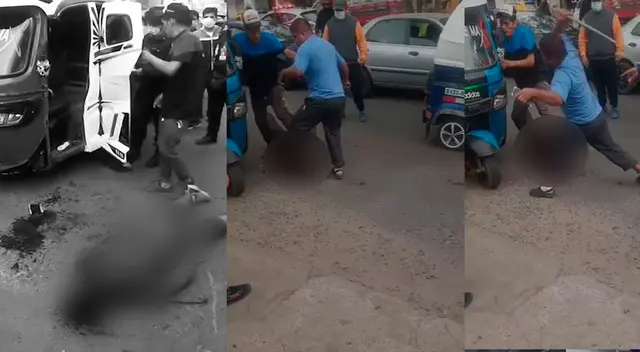 vecinos masacran a ladrón y lo dejan moribundo