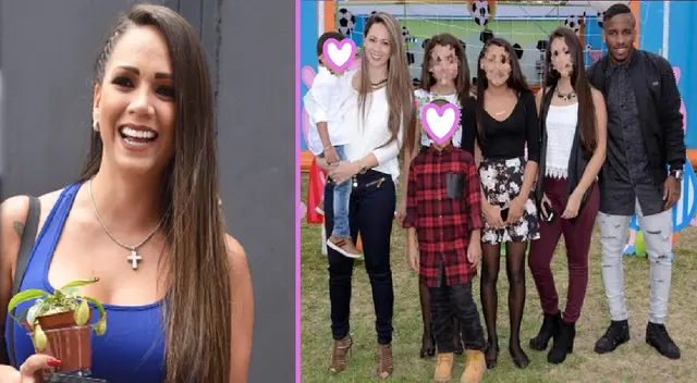 Melissa Klug reveló que sus hijas celebraron cumpleaños de Jefferson Farfán con él.