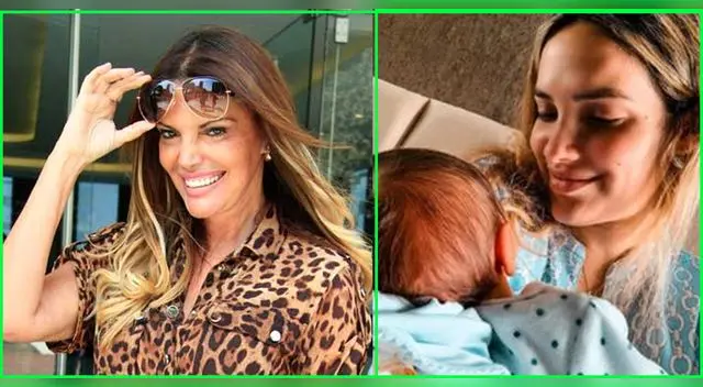 Jessica Newton orgullosa de la etapa de abuela con su nieto Milan.