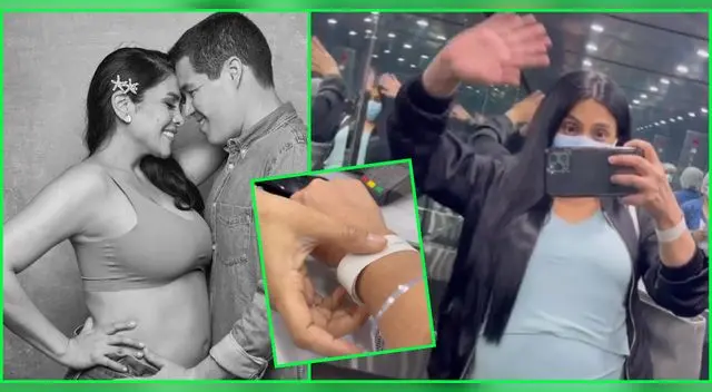 Maricarmen Marín y Sebastian Martins ya tienen entre sus brazos a la pequeña Micaela.