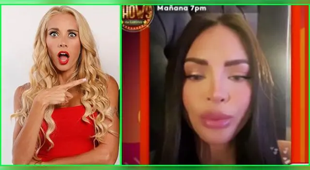 Brenda Carvalho asombrada con los cambios de Sheyla Rojas.