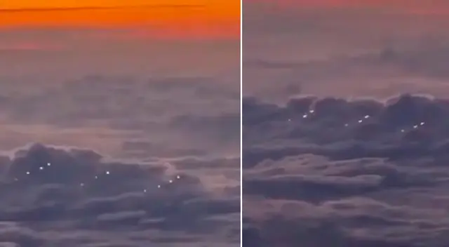 Piloto registra desconcertante “flota” de ovnis.
