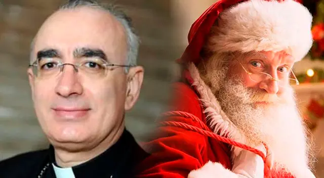 El obispo agregó que “el traje rojo que tiene puesto fue elegido por Coca-Cola exclusivamente por fines publicitarios”. El obispo agregó que “el traje rojo que tiene puesto fue elegido por Coca-Cola exclusivamente por fines publicitarios”.