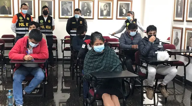 El Poder Judicial de Cajamarca impuso prisión para tres policías de esta red criminal