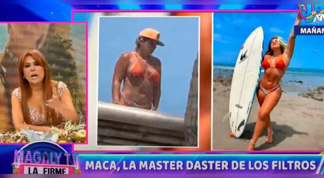 Magaly Medina le recordó a Macarena Vélez que solo se está engañando a sí misma.