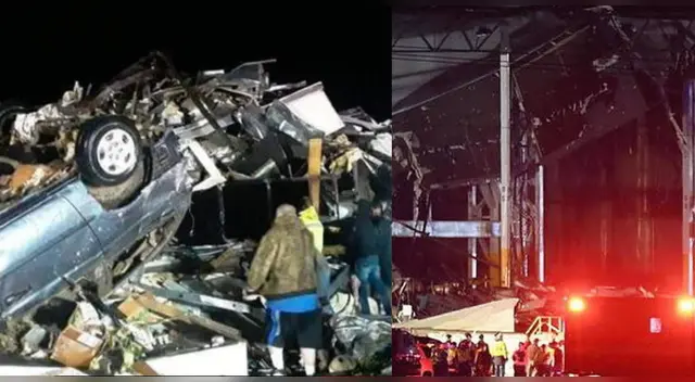 Declararon estado de emergencia en Kentucky, Estados Unidos.