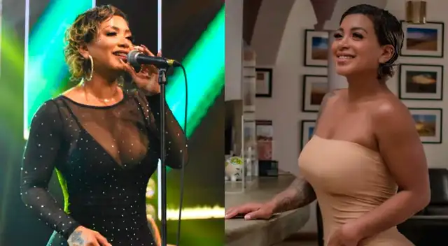 La salsera Paula Arias luce un vestido rojo que resalta más su belleza. Así lo dejó ver en Instagram.