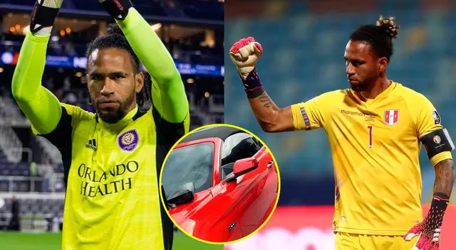 Pedro Gallese mostró su lujoso auto en su cuenta de Instagram.