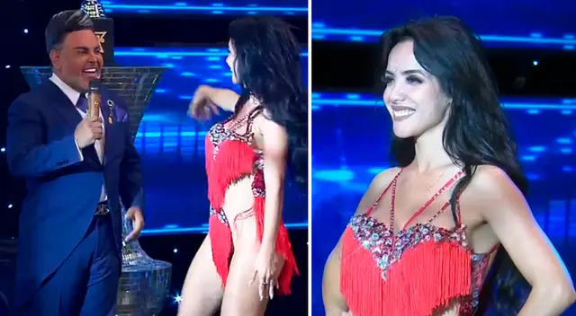 Rosángela Espinoza volvió a la televisión.