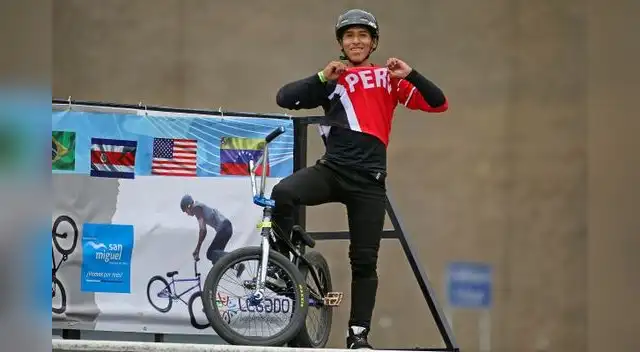Diego Lazo, Harafa Fajardo y Arnol Montañez destacan en  Panamericano BMX Freestyle Lima 2021.