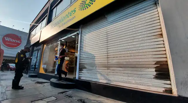 Tienda siguió operando pese haber sufrido el robo.