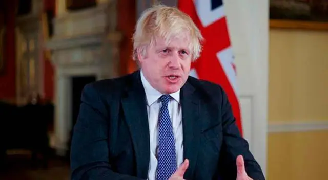 Boris Johnson anunció la triste noticia de la pérdida de una persona por la peligrosa variante ómicron. Boris Johnson anunció la triste noticia de la pérdida de una persona por la peligrosa variante ómicron.