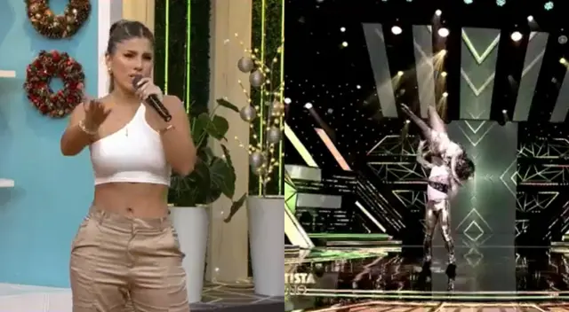 Yahaira Plasencia lamentó su caída en El Artista del Año, pero aseguró que no fue culpa de su bailarín George Neyra, pese a que él ya se le han caído otras participantes. Yahaira Plasencia lamentó su caída en El Artista del Año, pero aseguró que no fue culpa de su bailarín George Neyra, pese a que él ya se le han caído otras participantes.